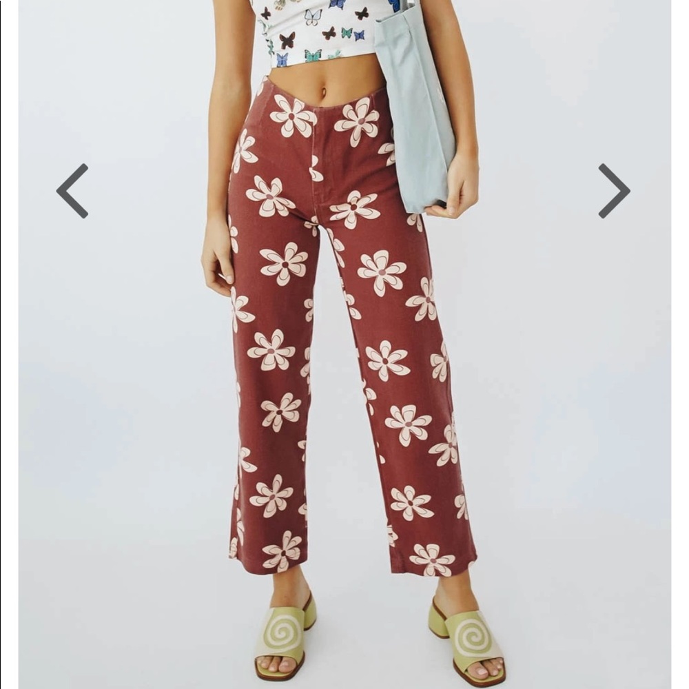 NWT Verge Girl LA Cool Floral Jeans